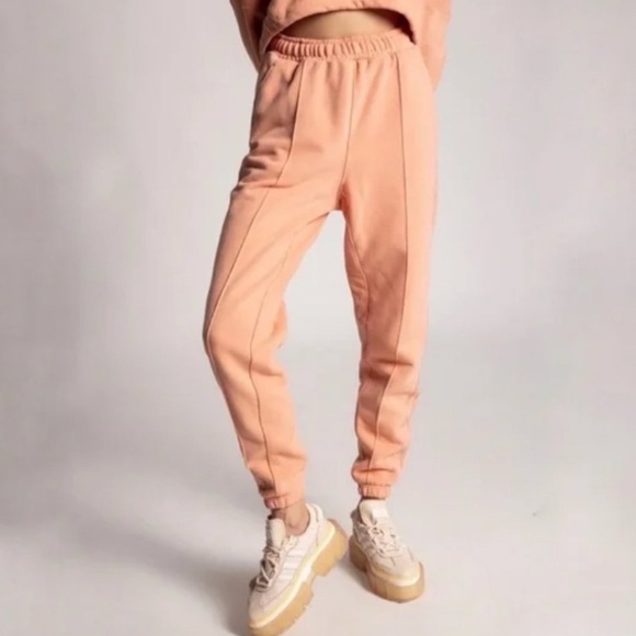 adidas x IVY PARK French Terry Jogger Sweatpants Ambient Blush Unisex Size Small - Picture 1 of 16